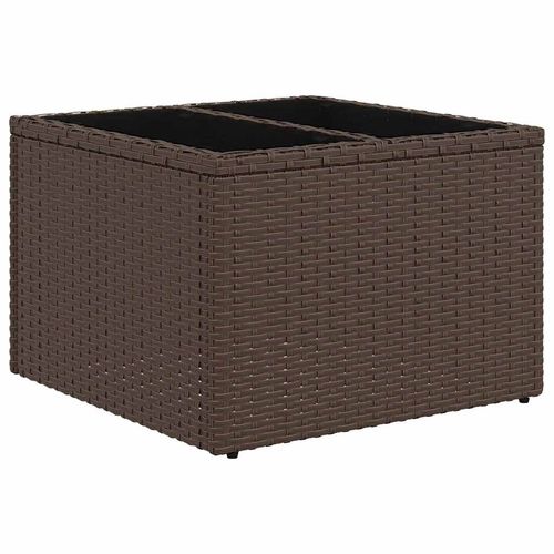 Zestaw Sof na Ogród 8 pcs Brązowy 55 x 55 x 37 cm polirattan na Arena.pl