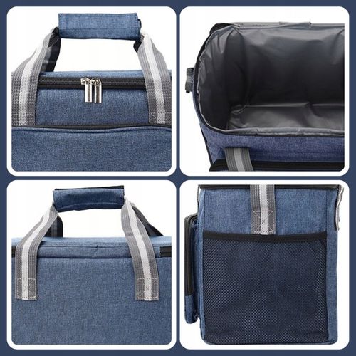 Termiczna Torba na napoje jedzenie Śniadanie duża LUNCH BOX podróżna na Arena.pl