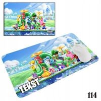 PODKŁADKA POD MYSZKĘ MYSZ WZORY DO WYBORU - SUPER MARIO BROS BAJKI 29x36cm