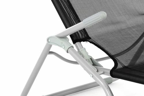 Leżak ogrodowy czarny na Arena.pl