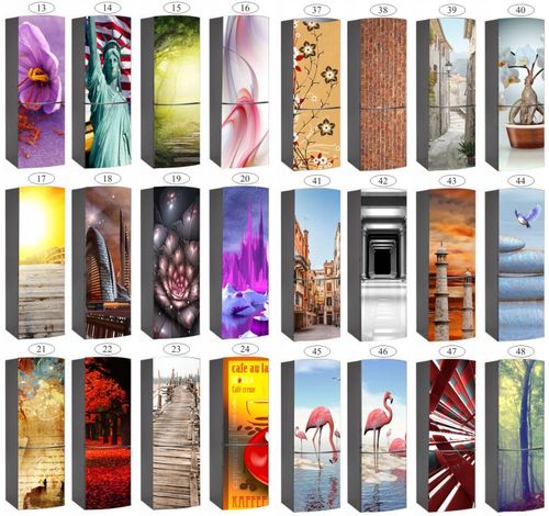 NAKLEJKA na lodówkę naklejki skin OZDOBA na Arena.pl