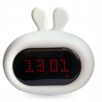 Lampka nocna INNOGIO Królik z budzikiem GIO-135