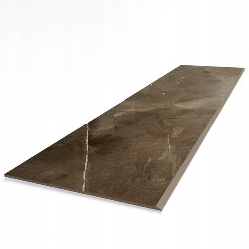 Stopnica gres brązowy marmur Carving, bez nacięć antypoślizgowych 120x30 na Arena.pl