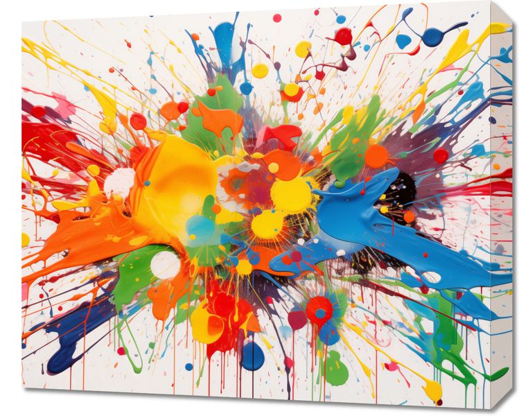 Obraz 60x50cm Eksplozja Kreatywności zdjęcie 1