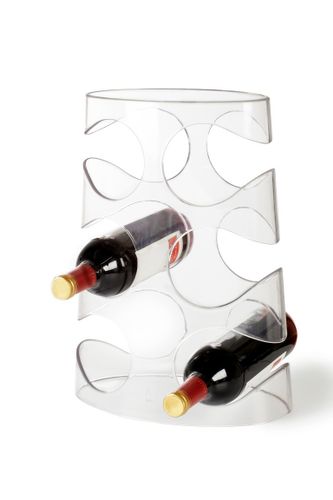 Stojak na wino Grapevine transparentny D2 na Arena.pl