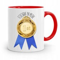 Kubek Czerwony Fotografa Fotograf Na Medal Prezent Z Nadrukiem Ze Zdjęciem
