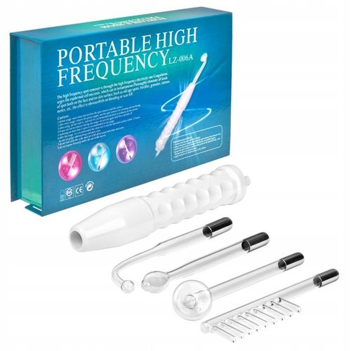 DARSONVAL DERMA WAND 4 PELOTY PIELĘGNACJA ELEKTRODY DO TWARZY WŁOSÓW CIAŁA na Arena.pl