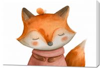 Obraz 100x70cm Czarujący Lisek