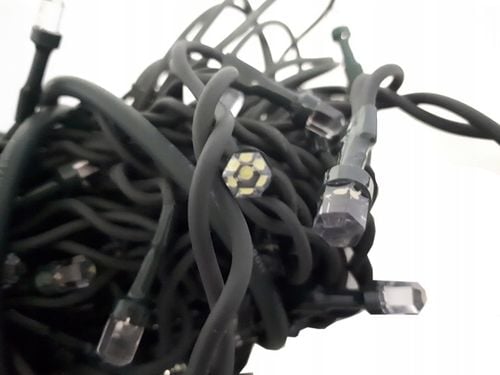 LAMPKI CHOINKOWE 80LED Z EFEKTEM FLASH 10M GRUBY KABEL DIAMENTOWA DIODA na Arena.pl