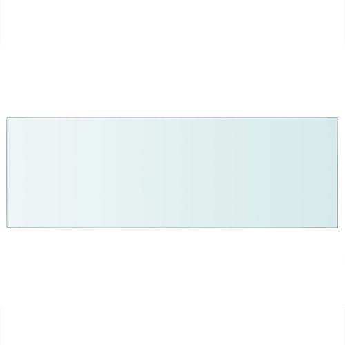 Półka szklana, bezbarwny panel, 70x25 cm na Arena.pl