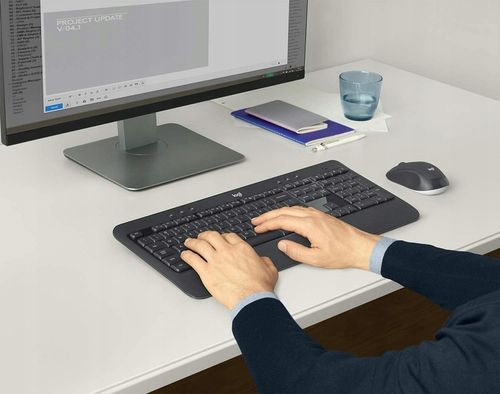 ZESTAW BEZPRZEWODOWY KLAW+MYSZ LOGITECH MK540 na Arena.pl