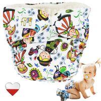 Pieluszka Wielorazowa KIESZONKA BAMBUS ŁOWICKI Pieluszki NappiMe