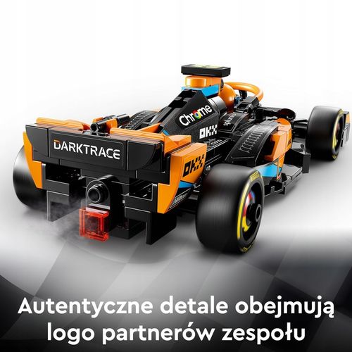 LEGO Speed Champions Samochód wyścigowy McLaren Formula 1 wersja 2023 76919 na Arena.pl
