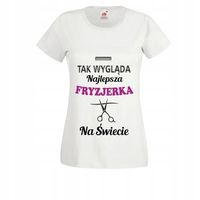 KOSZULKA T-shirt prezent NAJLEPSZA FRYZJERKA