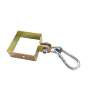 Obejma metalowa 90x90mm do belki kwadratowej