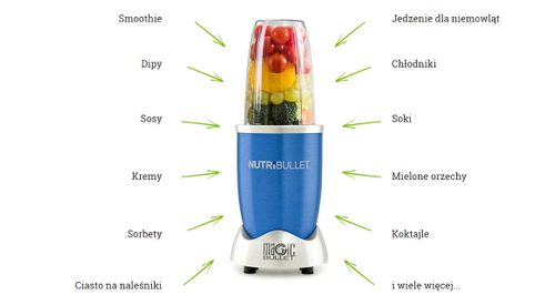 BLENDER NUTRIBULLET 600 BLUE EKSTRAKTOR na Arena.pl