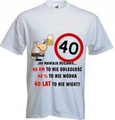 śmieszne koszulki na URODZINY 18 20 30 40 50 60