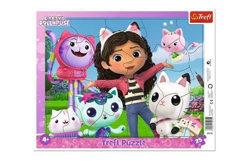 PUZZLE Ramkowe 25 Poznaj Gabi/Univ.Gabbys 31415 na Arena.pl