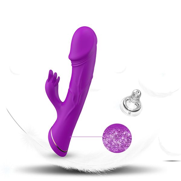 Rubberco Purple, 2* 9 Vibration Functions zdjęcie 4