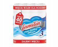 papier toaletowy 40r familia 3w - 40 rolek
