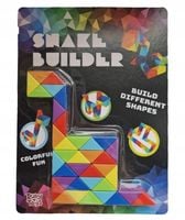 Gra zabawka buduj różne kształty SNAKE BUILDER kolorowa Ruby Toys