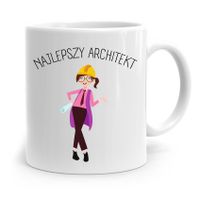 Kubek Architekta Projektanta Najlepszy Architekt Z Nadrukiem Ze Zdjęciem