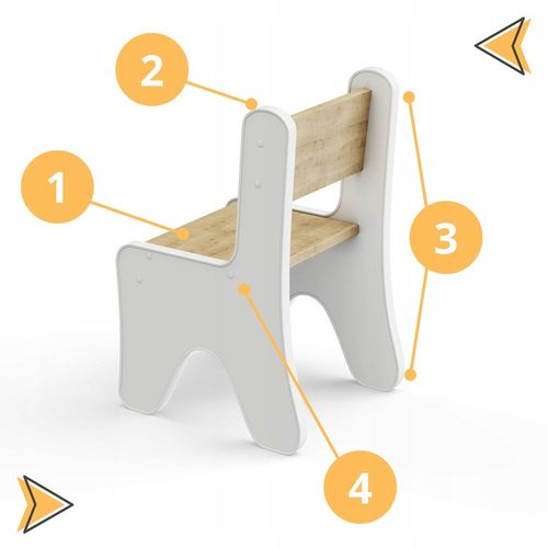 Stolik i krzesełko z szufladą Różne kolory na Arena.pl