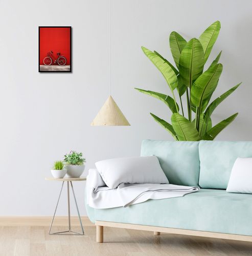 Plakat 25x35cm Czerwony Rower na Arena.pl