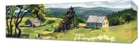 Obraz 60x20cm Bujna Wieś