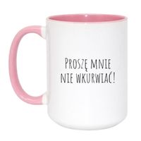 Duży Biało-Różowy 450 ml