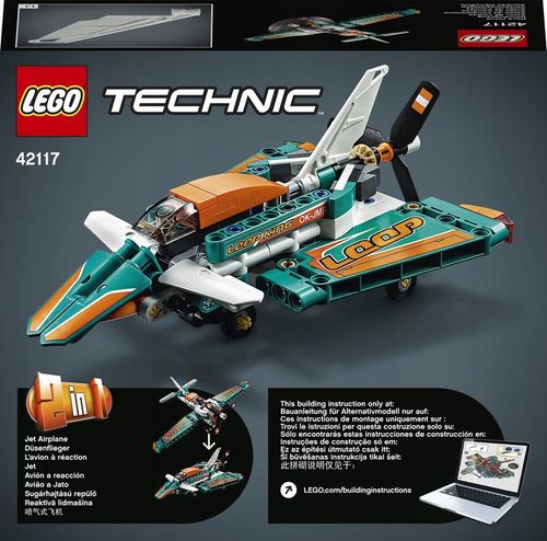 LEGO Technic Samolot wyścigowy 42117 na Arena.pl