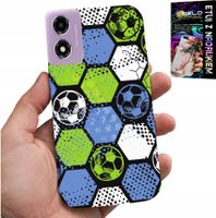 ETUI DO MOTOROLA MOTO E14 - PIŁKARSKIE WZORY PLECKÓW FOOTBALL CASE