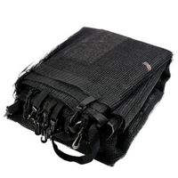 Emaga Siatka zewnętrzna do trampoliny 8ft/252cm 180cm na 6 słupków