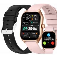 2 x SMARTWATCH dziewczęcy Rubicon SMS KROKI POLSKIE MENU 2 PASKI W KOMPLECI
