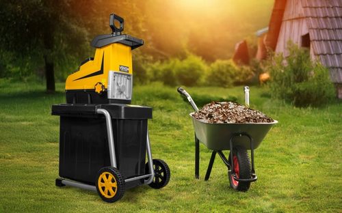 ROZDRABNIACZ ELEKTRYCZNY RĘBAK DO GAŁĘZI PRO MOCNY SILNIK ZBIORNIK 60L na Arena.pl