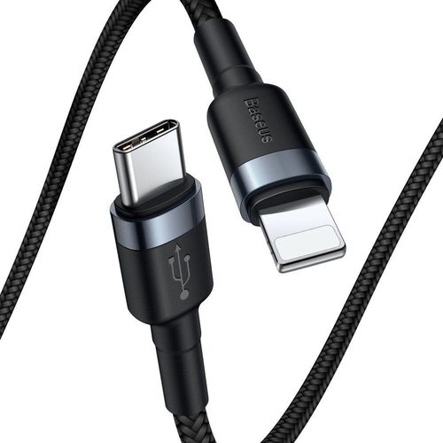 BASEUS CAFULE TYPE-C TO LIGHTNING CABLE 100CM BLACK/GREY na Arena.pl