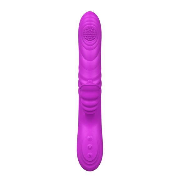 Wibrator-Angelia, Usb 3 Functions Of Thrusting / 20 Vibrations Purple zdjęcie 5