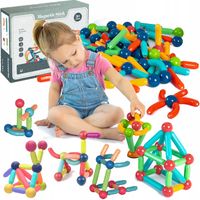 Klocki magnetyczne XL patyczki kulki sticks DUŻE