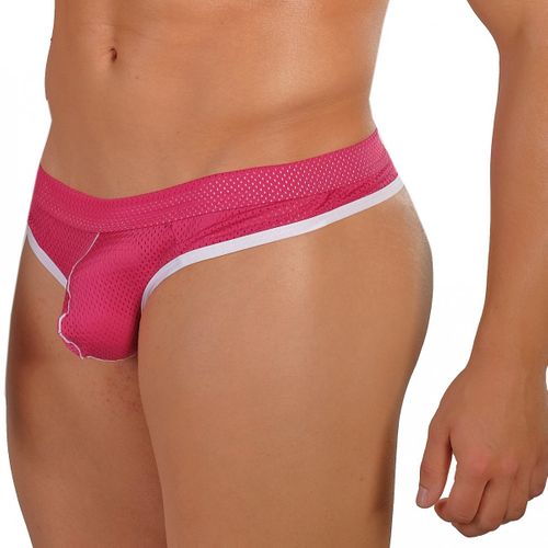 Stringi męskie WJ Air Mesh Pink L na Arena.pl