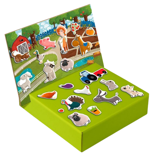 Gra Edukacyjna Magnetyczna Farma Dla Dzieci 200206 na Arena.pl