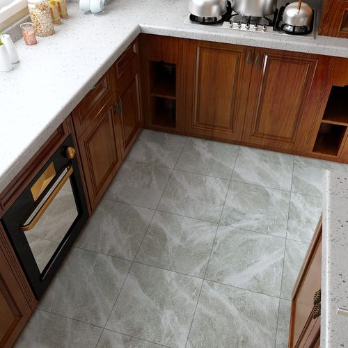 Płytki Winylowe Samoprzylepne PVC Szary Marmur 30x30 cm Zestaw 24 Sztuk na Arena.pl