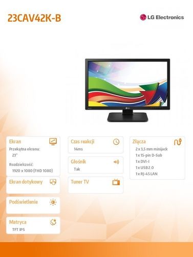 Monitor 23CAV42K-B Cloud 23 cale na Arena.pl