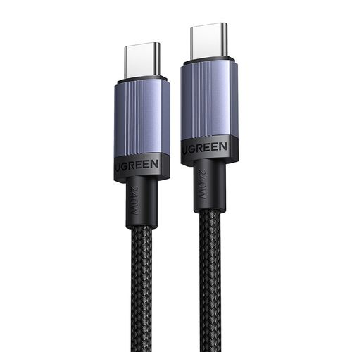 kabel usb-c do usb-c ugreen l528, 240w, 2m (szary) na Arena.pl