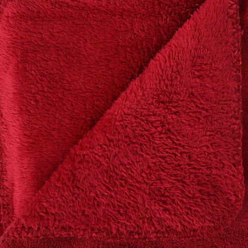 Koc Pled mikroplusz 180x230cm czerwony na Arena.pl