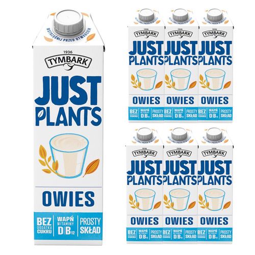 Tymbark Just Plants Napój owies 1 l x 6 sztuk na Arena.pl