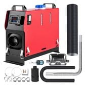 Nagrzewnica olejowa 8kW 12V z pilotem LCD do garażu i kampera z Pilotem