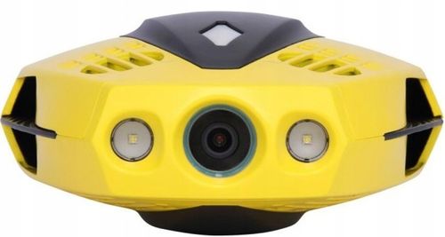 Dron Podwodny Chasing DORY Full HD 15m 60min LED Wi-Fi GPS Kamera 8GB Żółty na Arena.pl