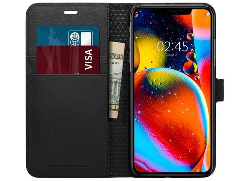 Etui Spigen Wallet S do Apple iPhone 11 Black na Arena.pl