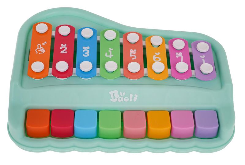 Pianinko Cymbałki Zielone zdjęcie 3