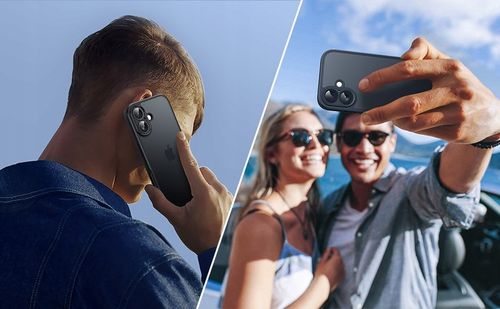 Etui do iPHONE 16 + 2x SZKŁO WZMACNIANE do MagSafe PREMIUM CASE MATOWE 360° na Arena.pl